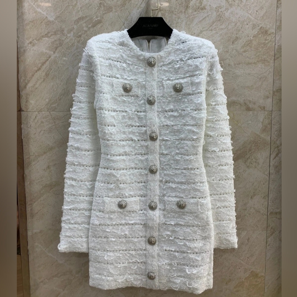 High Fashion Knit Mini Dress